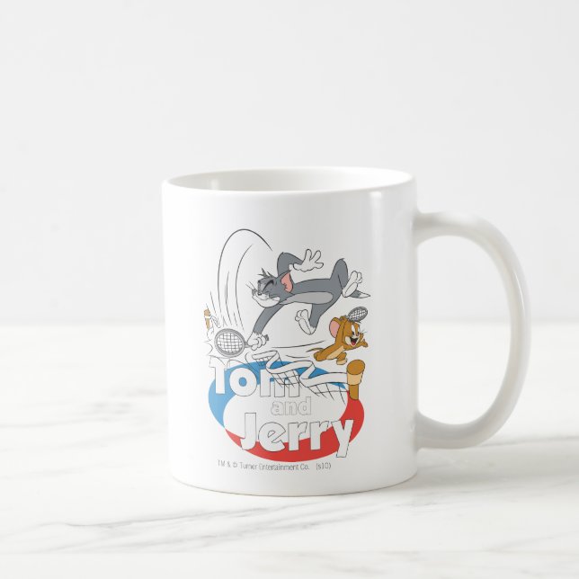 Caneca De Café Tom e Jerry Tênis Stars 7 (Direita)