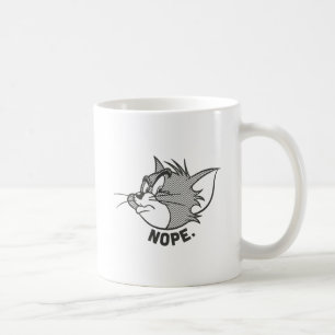 Caneca De Café Tom e Jerry   Tom dizem Nope