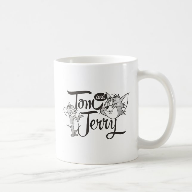 Caneca De Café Tom E Jerry | Tom E Jerry Parecidos (Direita)
