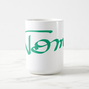 Caneca De Café Tom Lettering Mug