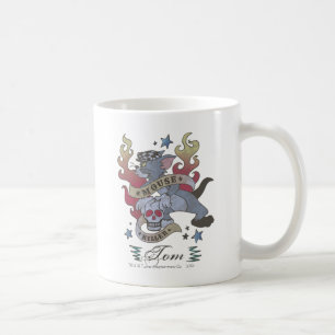 Caneca De Café Tom Mouse Killer Tatuagem 2