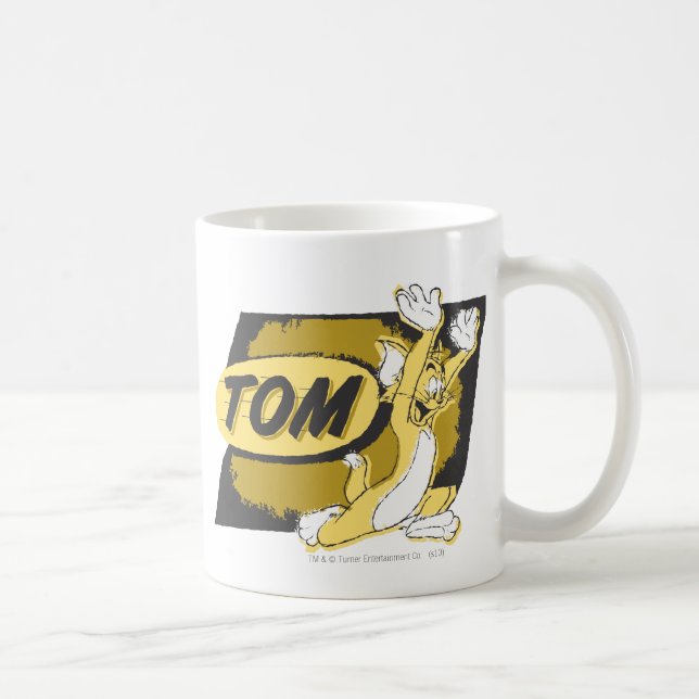Caneca De Café Tom perseguindo (Direita)