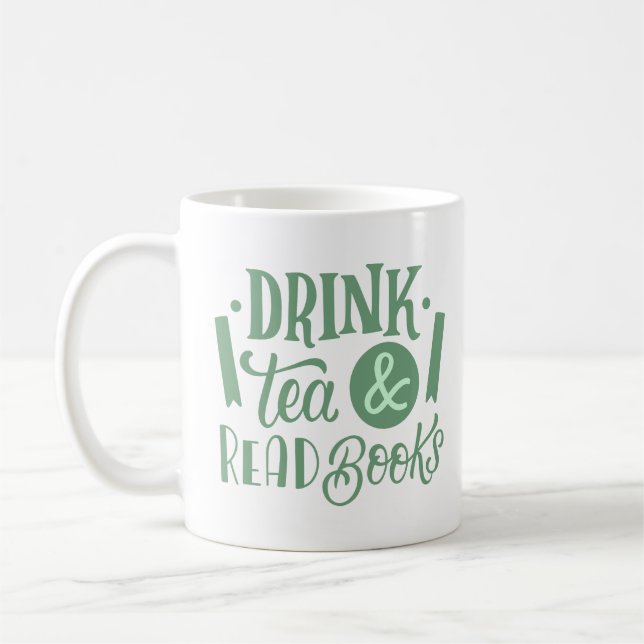 CANECA DE CAFÉ TOMAR CHÁ E LER LIVROS (Esquerda)