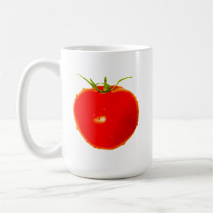 Caneca De Café Tomate Vermelho Fruta Colorida Tomates Mug