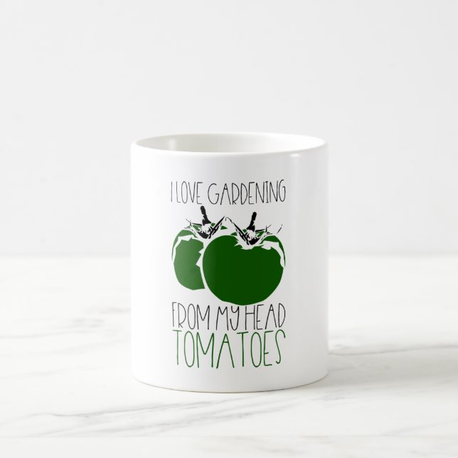 Caneca De Café Tomates para jardinagem (Centro)