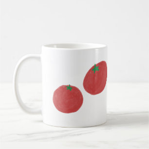Caneca De Café Tomates Vermelhos Frescos de Jardim Presente para