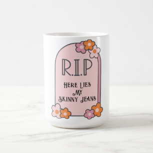 Caneca De Café Tombstone para Jeans magros