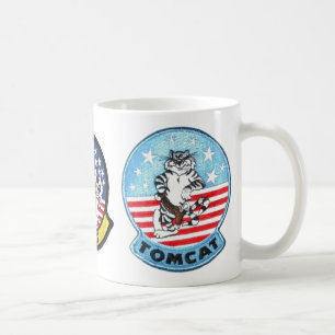 CANECA DE CAFÉ TOMCAT F-14 -- O MAIS FINO QUE VOOU NUNCA