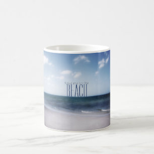 Caneca De Café Tome-me à praia