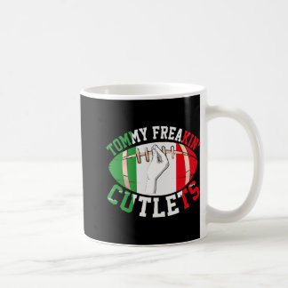 Caneca De Café Tommy Freakin' Cutlets Engraçados Nova Jersey Band