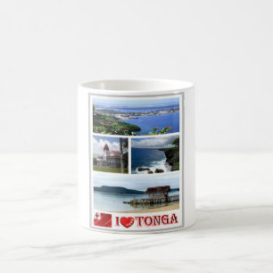 Caneca De Café Tonga - Eu Amo -
