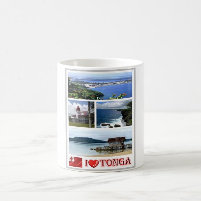 Caneca De Café Tonga - Eu Amo - (Centro)
