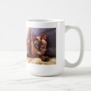 Caneca De Café Tonkinese, olhar intenso