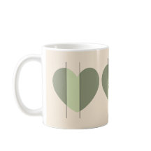 Tons de Coração Verde