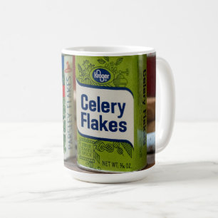 Caneca De Café Tons de Especiarias de Vintage - Parsley Flakes Du