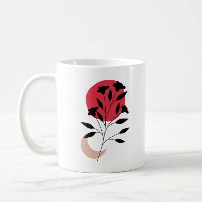 Caneca De Café Tons Holográficos (Esquerda)