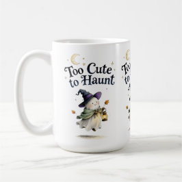 Caneca De Café Too Cute To Haunt Ghost Witch Mug