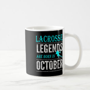 Caneca De Café Top Boys + Girls Lacrosse Nascer de outubro Divers
