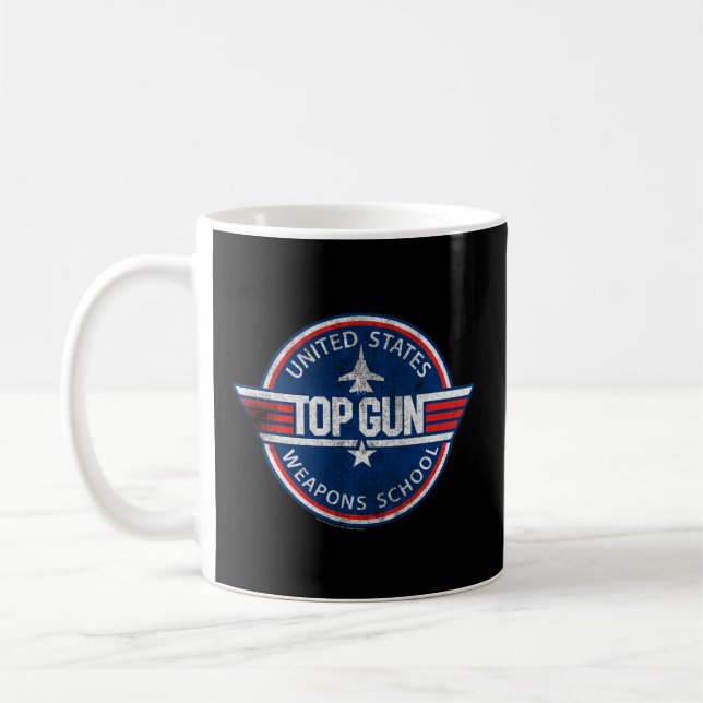 Caneca De Café Top Gun Fighted Armas School (Esquerda)