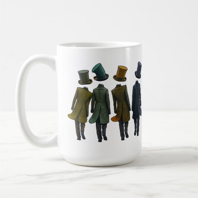 Caneca De Café Top Hats by Eight (Esquerda)