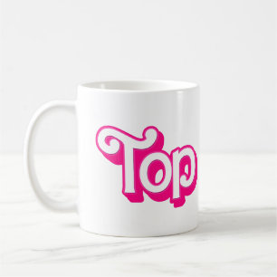 Caneca De Café Top Rosa