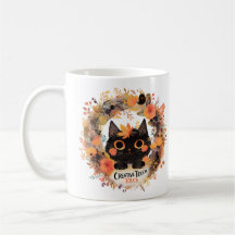 Toque Criativo – Gato em Coroa de Outono