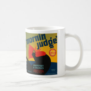 Caneca De Café Toranja e laranjas do juiz de Mornin