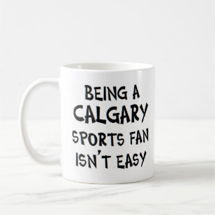 Caneca De Café torcedor esportivo de Calgary, sendo
