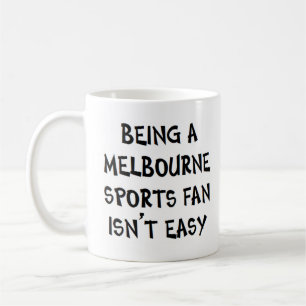 Caneca De Café torcedor esportivo de melbourne, sendo