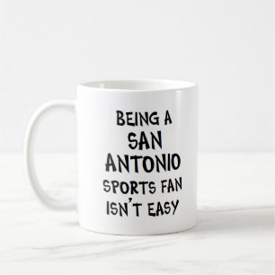 Caneca De Café torcedor esportivo de san antonio, sendo