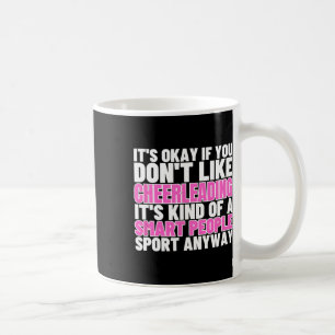 Caneca De Café Torcendo É Para Pessoas Inteligentes Torcer Engraç