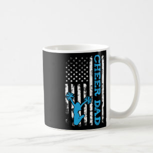 Caneca De Café Torcida Pai EUA Bandeira Americana Cheerleader Pai