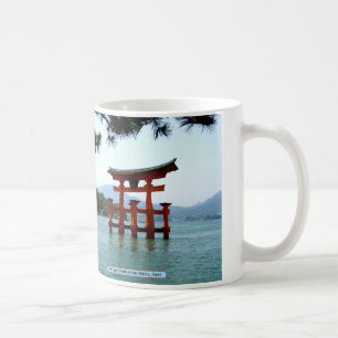 Caneca De Café Torii gate, Itsukushima Shrine, Japão
