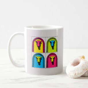 Caneca De Café Torino Turim Toret Pop Art Tipografia Streetwear