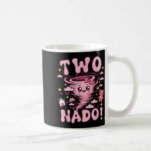 Caneca De Café Tornado Menina de 2 Anos Aniversário Two Nado 2º B