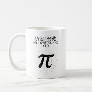 Caneca De Café Tornando a Matemática Maravilhosas Mentes Jovens e