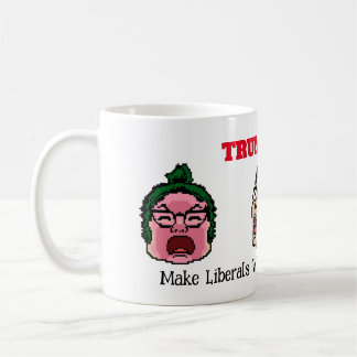 Caneca De Café Tornar os Liberais Gritares novamente