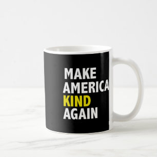 Caneca De Café Torne a América Gentil Novamente Eleições Patrióti
