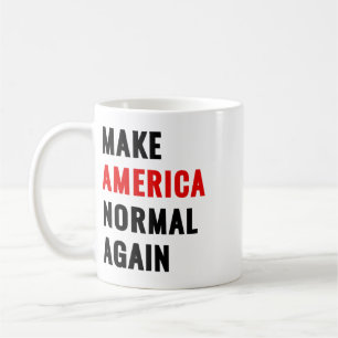 Caneca De Café Torne a América Normal de Novo