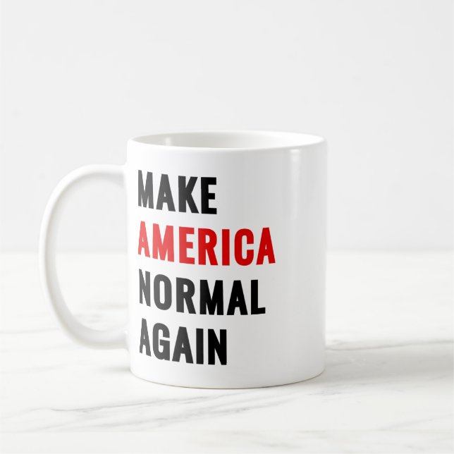 Caneca De Café Torne a América Normal de Novo  (Esquerda)