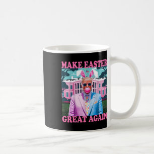 Caneca De Café Torne a Páscoa Grande Novamente Coelhinho Engraçad