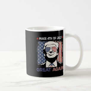 Caneca De Café Torne o 4 de Julho Grande Novamente Trump Homens M