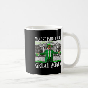 Caneca De Café Torne o Dia de São Patrício Muito Bom Novamente Ba