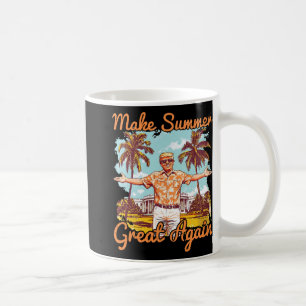 Caneca De Café Torne o Excelente de Verão novamente Donald Trump