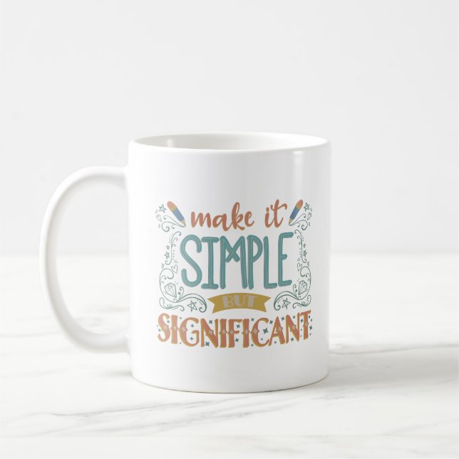 Caneca De Café torne-o simples, mas significativo (Esquerda)