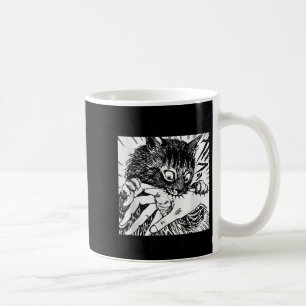 Caneca De Café Torne-se ingovernável - Gato Negro Mordendo Mão En