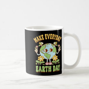Caneca De Café Torne Todo Dia Dia da Terra Salve o Planeta Ambien