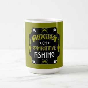 Caneca De Café Torneio de pesca competitivo
