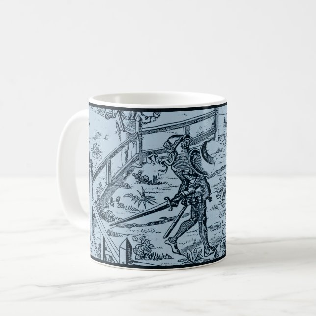 Caneca De Café Torneio medieval (Frente Esquerda)