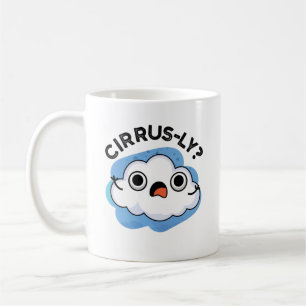 Caneca De Café Torneira de Nuvem de Cirrus Climáticos Cons Cirru